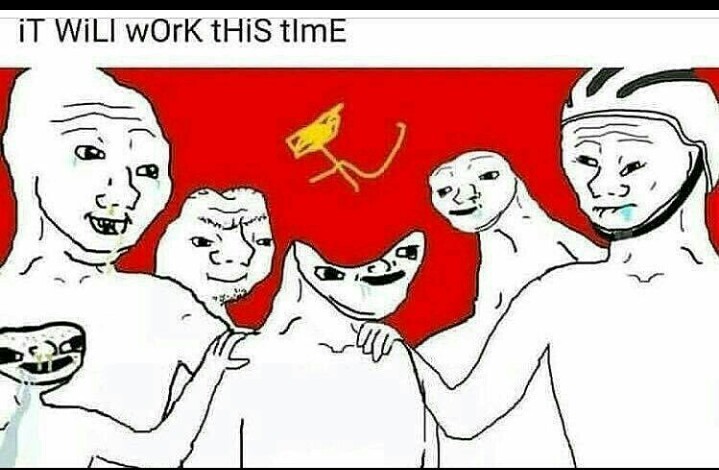 grug want communism - meme