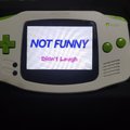 My friend hacked his gameboy to say this on startup