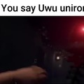 when you say "UW" unironicaly