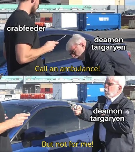 Daemon in House of the Dragon episdoe 3 - meme