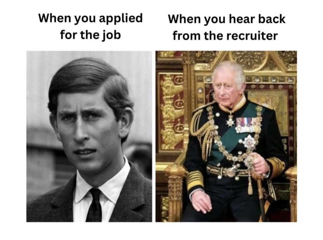And the updated CV is still the same - meme