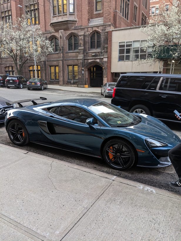 not a meme but found a McLaren randomly sitting around in NYC
