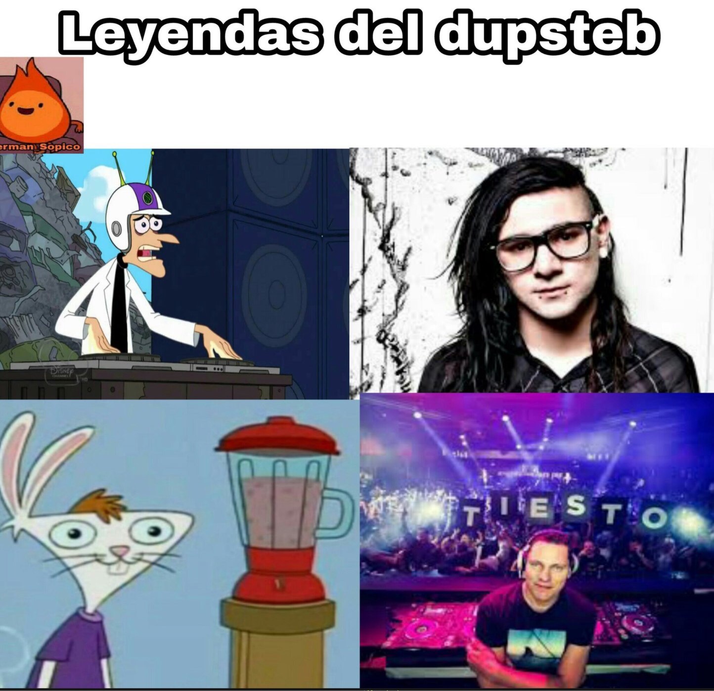 lares y su licuadora musical - meme