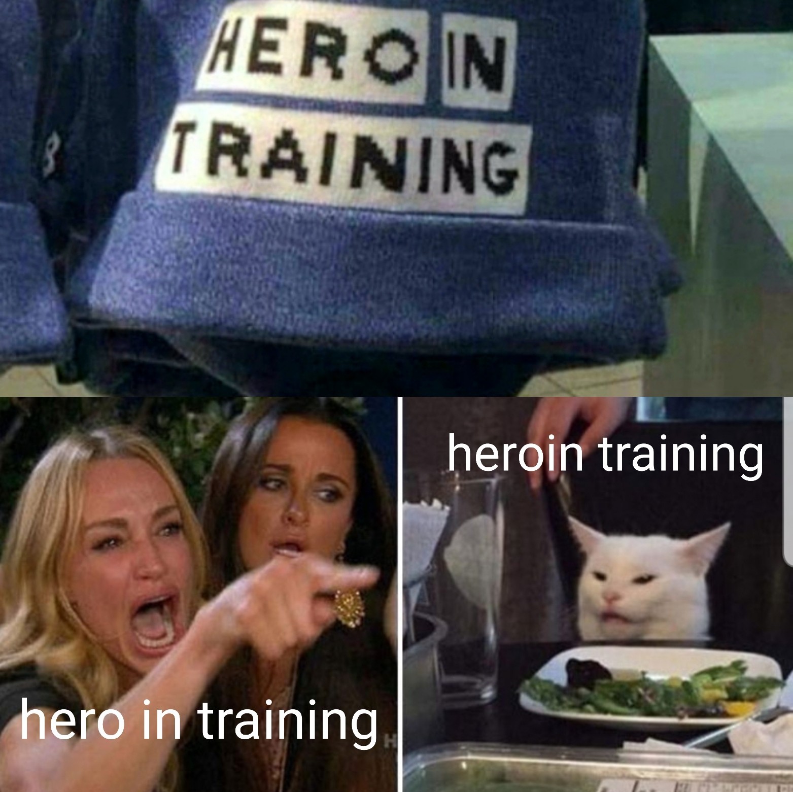 Train like a champion - meme