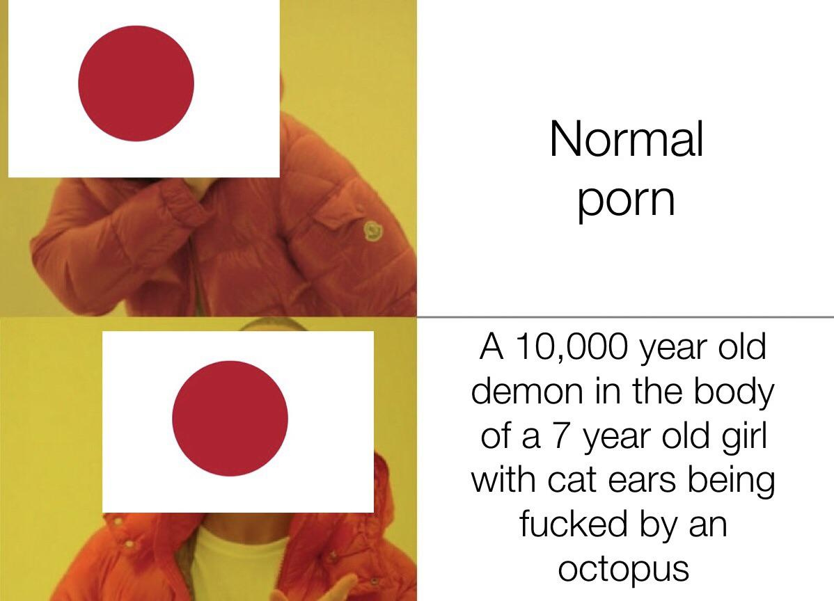 Hentai in nutshell - meme