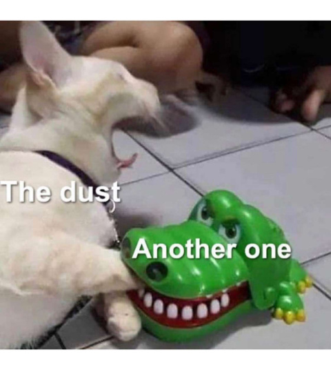 Anotha one bites the dust - meme