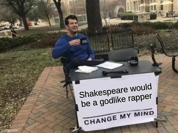 shakespeare the rapper - meme