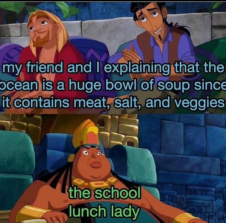 ocean soup - meme