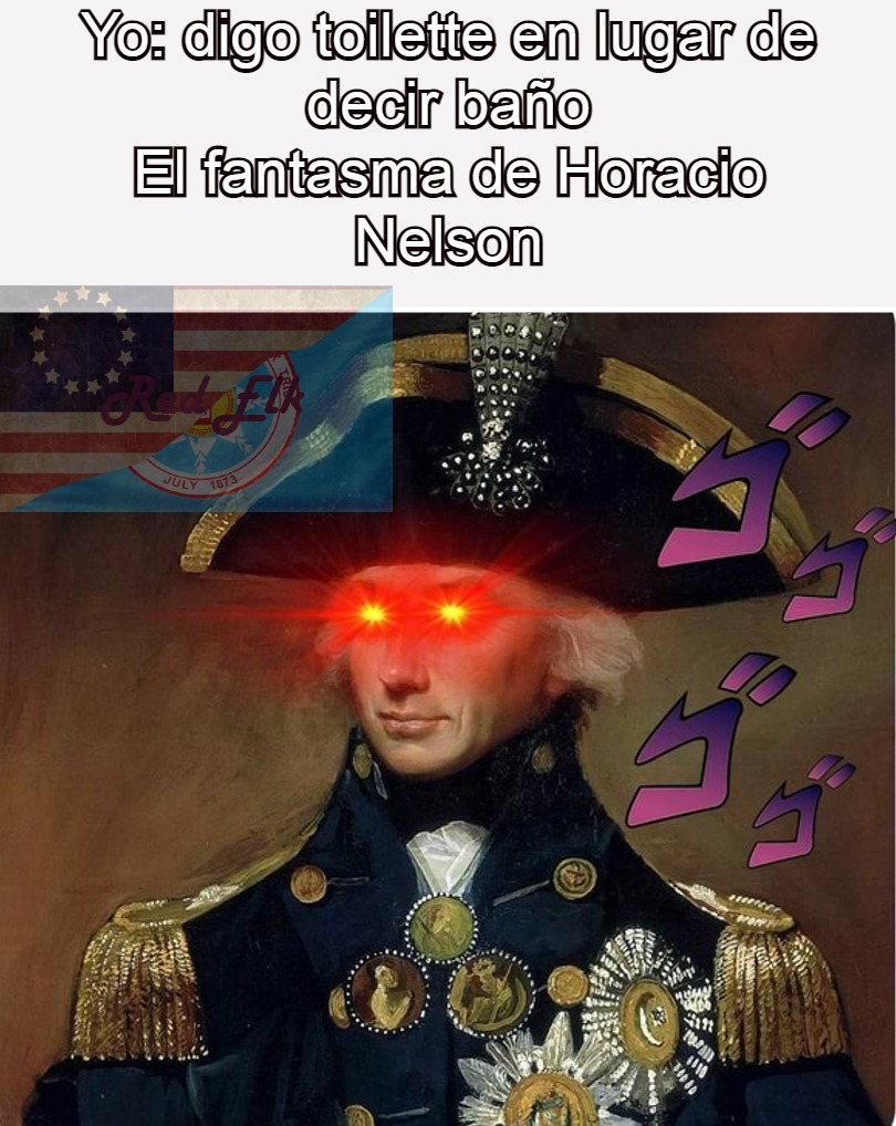 Contexto: El almirante inglés que derrotó a la armada combinada de españoles y franceses utilizando una estrategia naval revolucionaria. - meme
