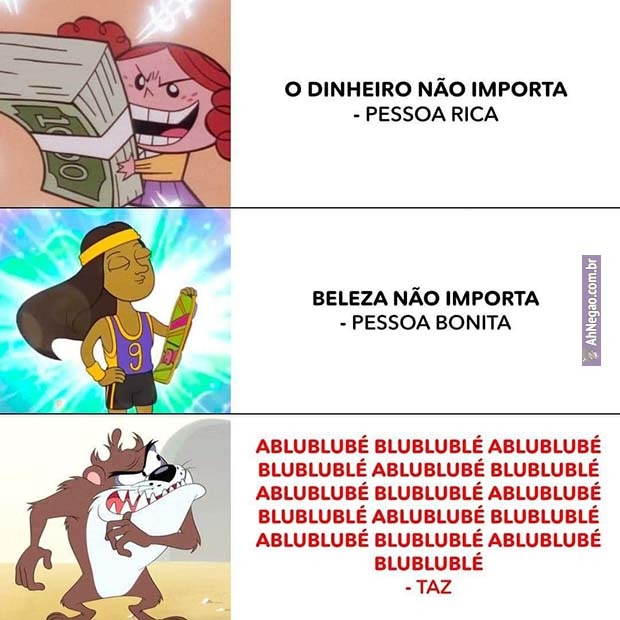 Taz lúcido demais :son: - meme