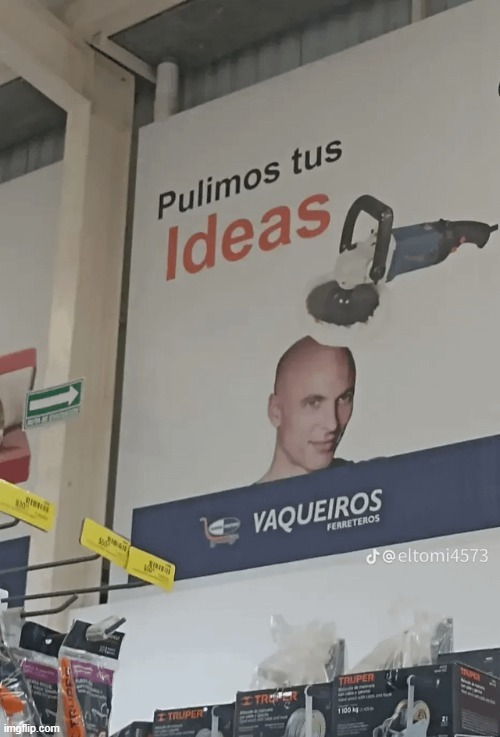 Pulimos tus ideas - meme