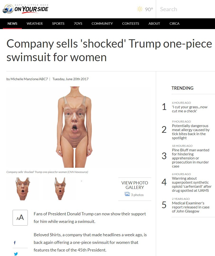 Who wouldn't want a Trump suit? It's gonna be huuuuuuge! - meme