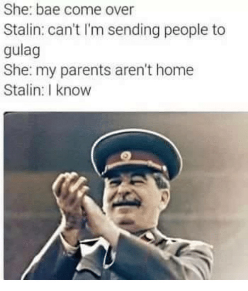 Damn Stalin. - meme