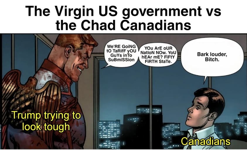 canada isn't a real country, but this is funny - meme