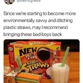 cereal straws