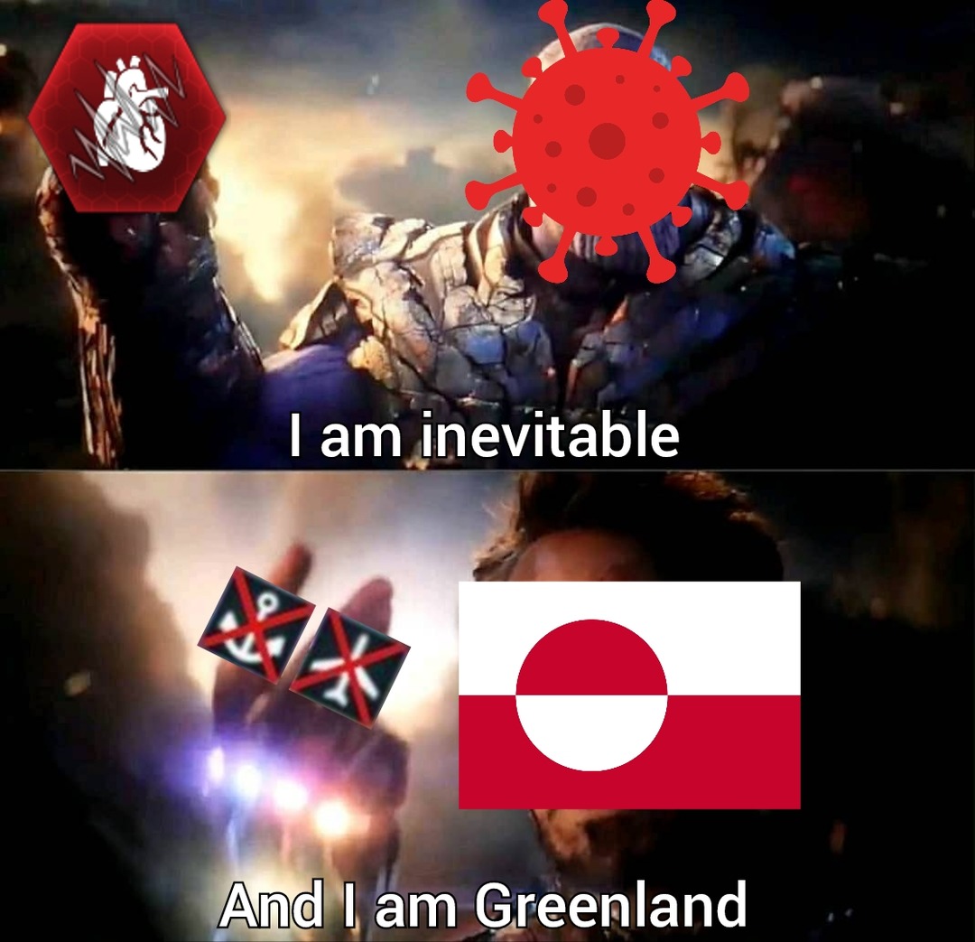 Dammit Greenland! Every single time! - meme