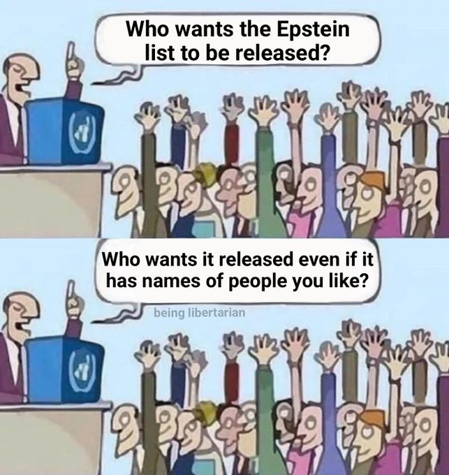 just release it already, even if republicans we like are on it too - meme