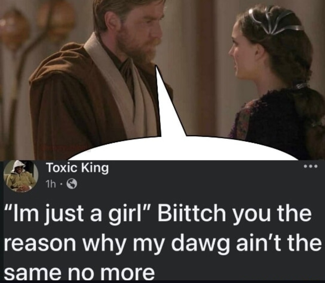 She messed him up and now his dog different too - meme