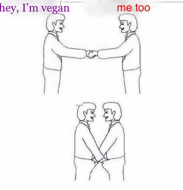 Veganos - meme