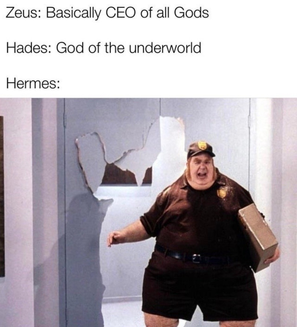 “Special delivery” - meme