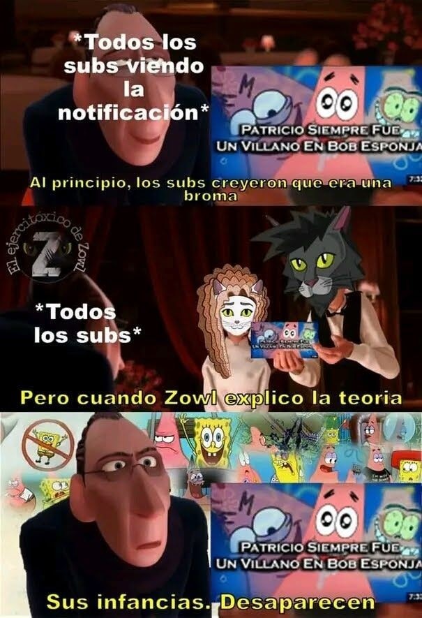 No mames como que patricio es un acesino Meme subido por Sus5