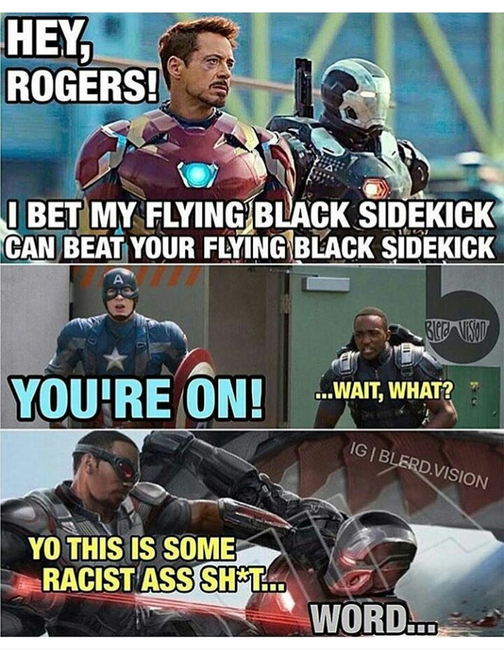 Black sidekicks - meme