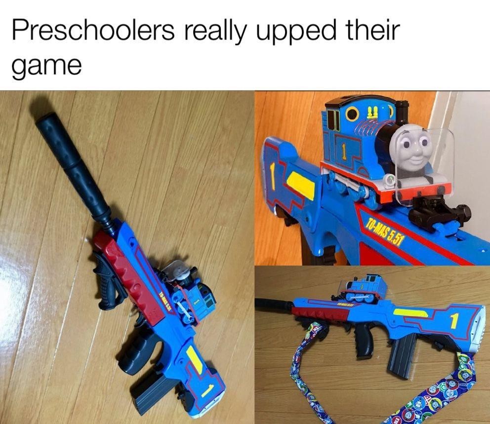 School shooters start early - meme