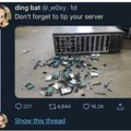 Servers are people too