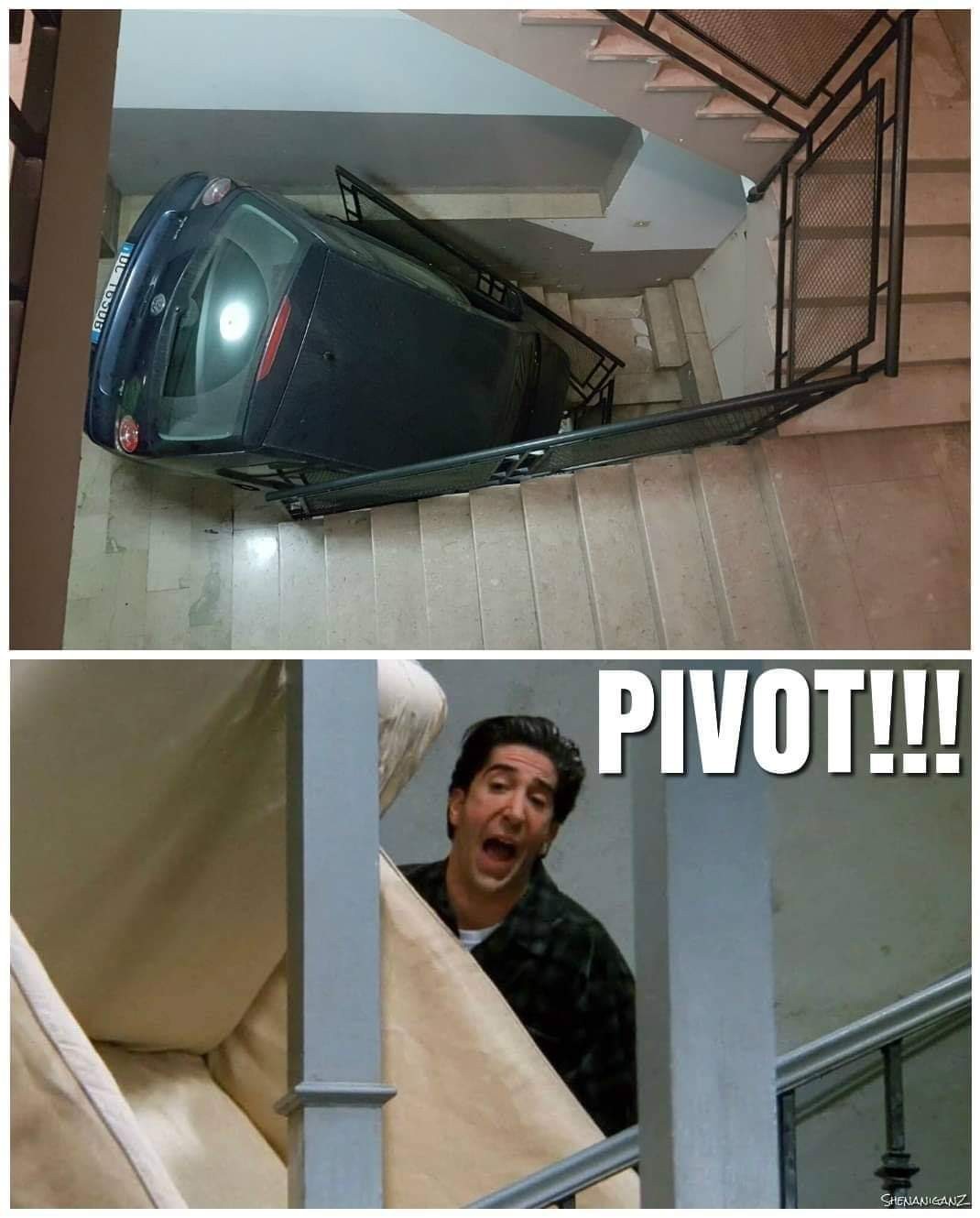 Pivot!!!! - meme