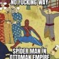 Hombre araña en el imperio otomano