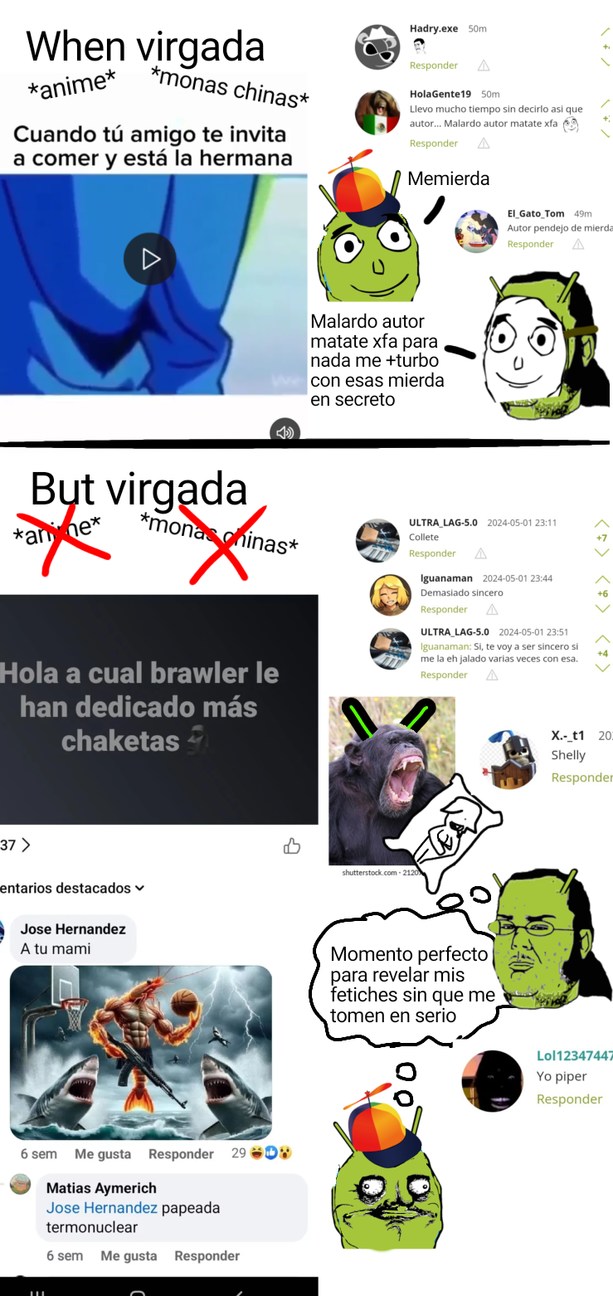 Los mierdadroiders - meme