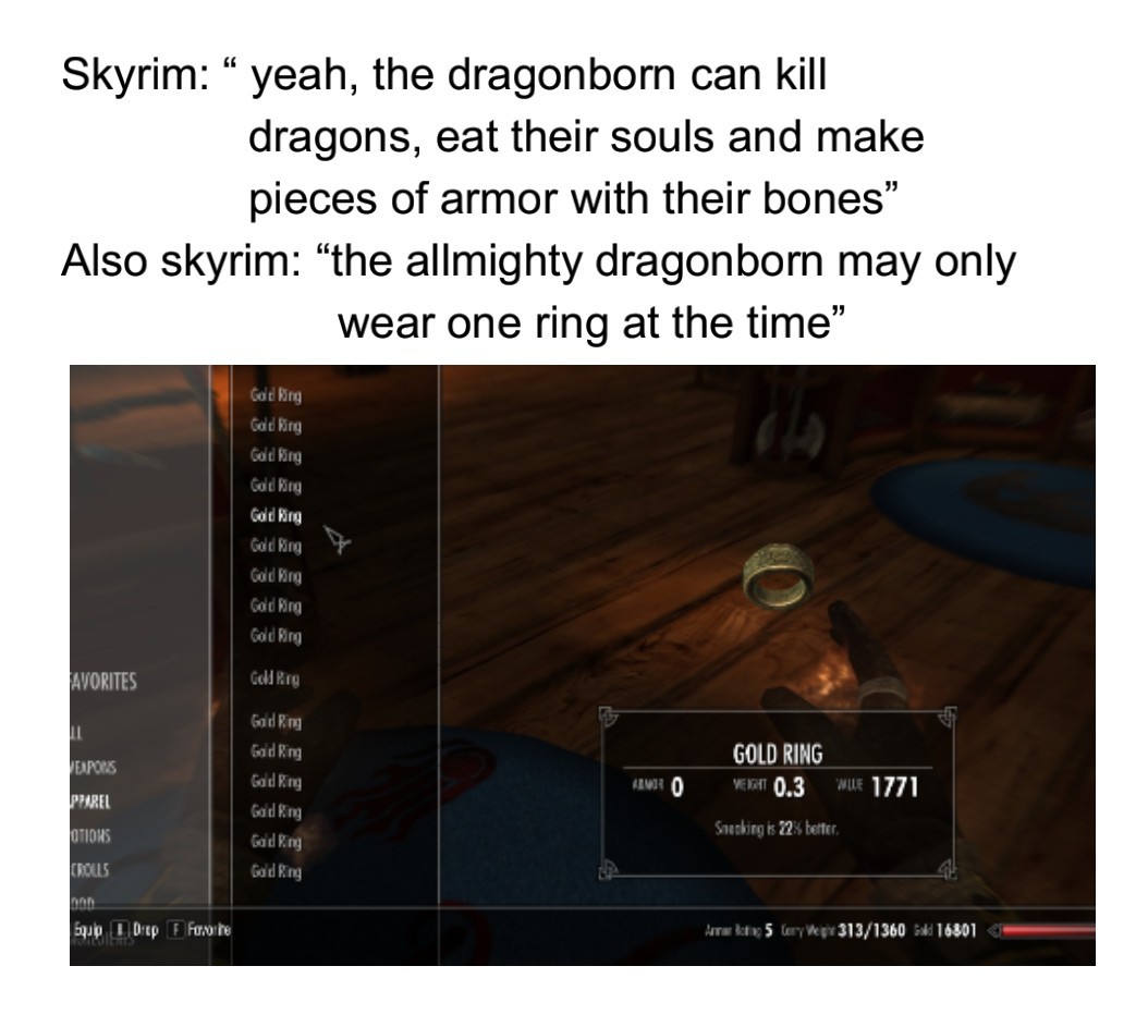 Haven't seen a skyrim meme in a while