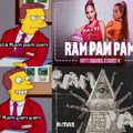 Existe el Ram Pam Pam regayton y el Ram Pam Pam hip hop