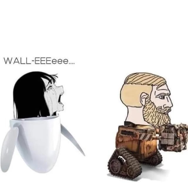 Wall-e chad - meme