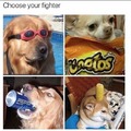 I choose soda dog