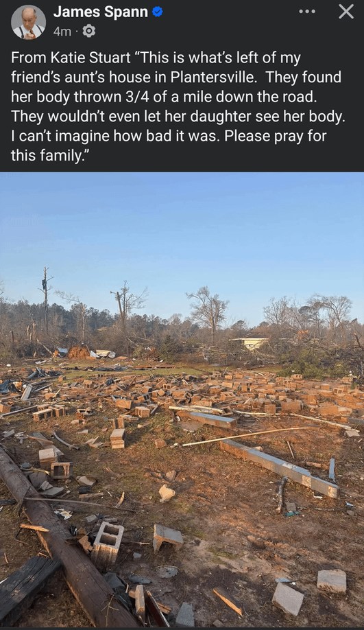 Georgia tornado meme news