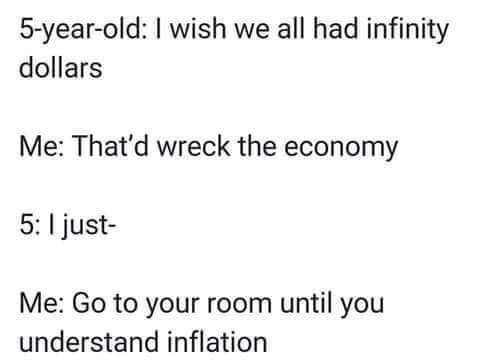 This nigga want Zimbabwe inflation - meme