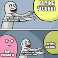 Buying alcohol