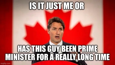 Trudeau is no more - meme