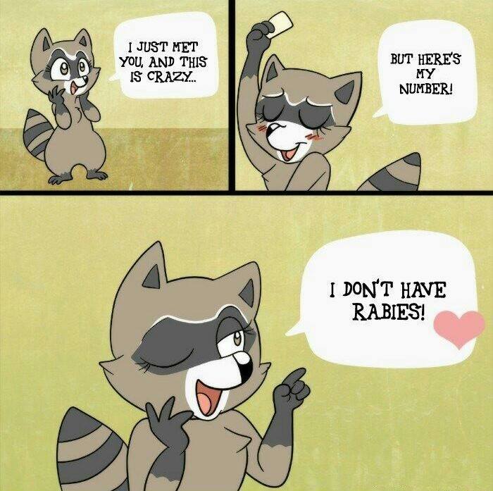 I swear I don't have rabies - meme