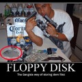 Really dumb gangsta: Corona, wrist watch, non-smart mobile phone, video camera and FLOPPY DISKS