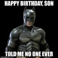 Happy birthday , son