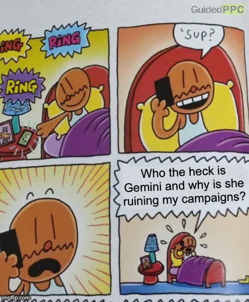 Gemini at work - meme
