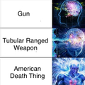 Expanding Brain - Guns