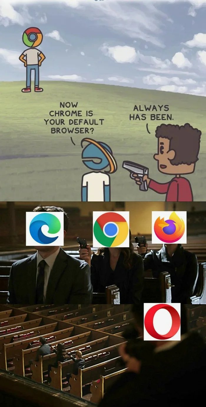 What's your favorite browser? - meme