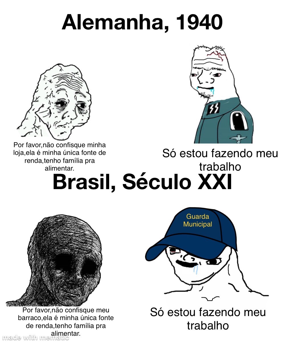 bem vindo ao Brasil,onde você nunca aprende com a história - meme