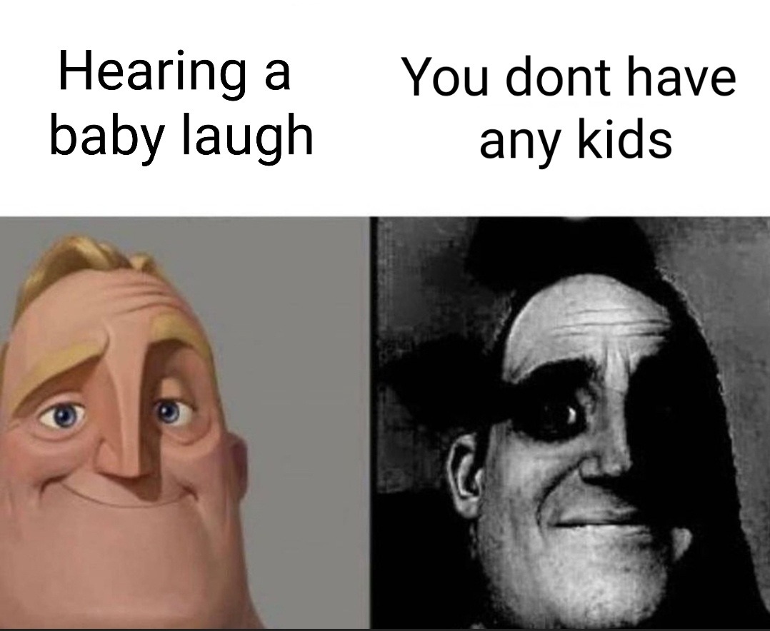 Baby's laughter - meme