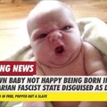 Unhappy Newborn