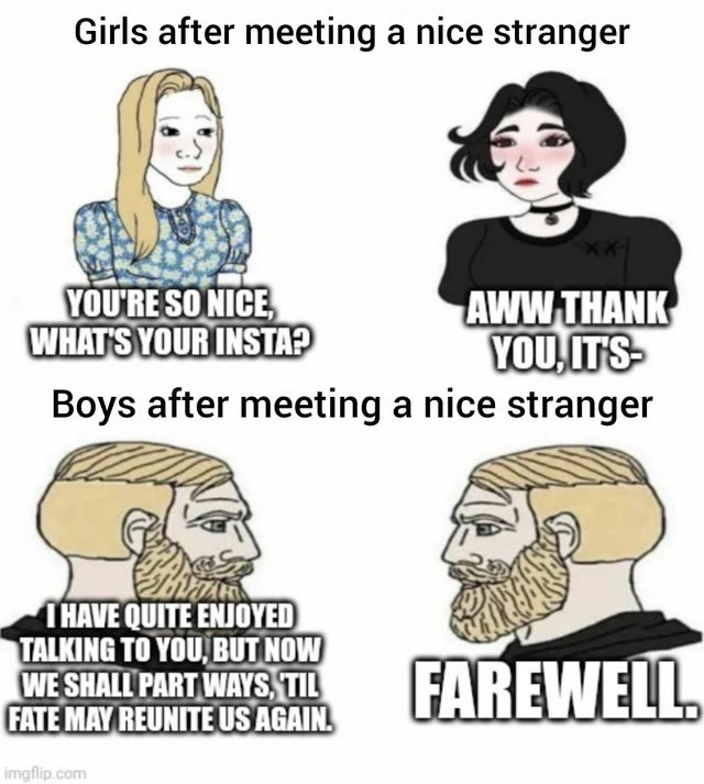 boys farewell meme
