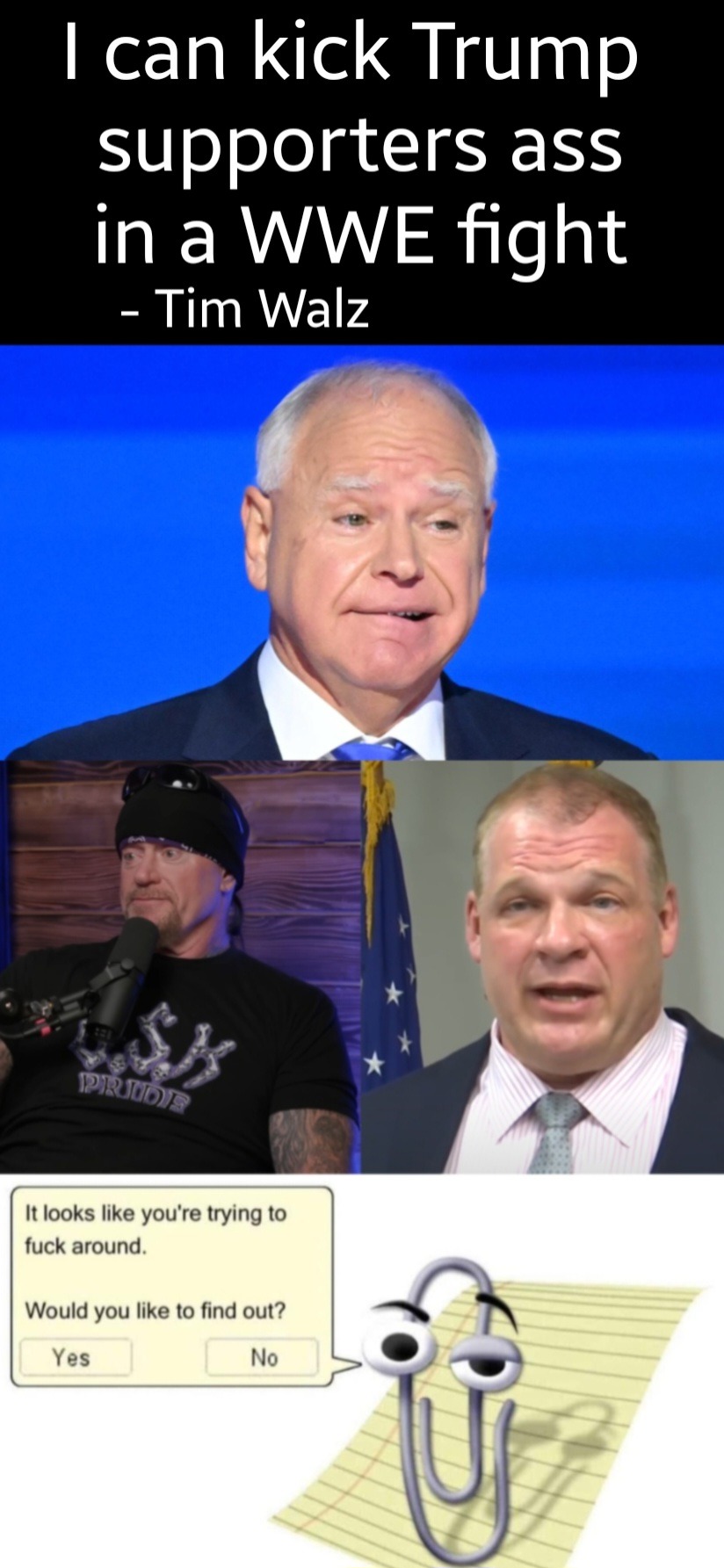 Tim Walz challenge - meme
